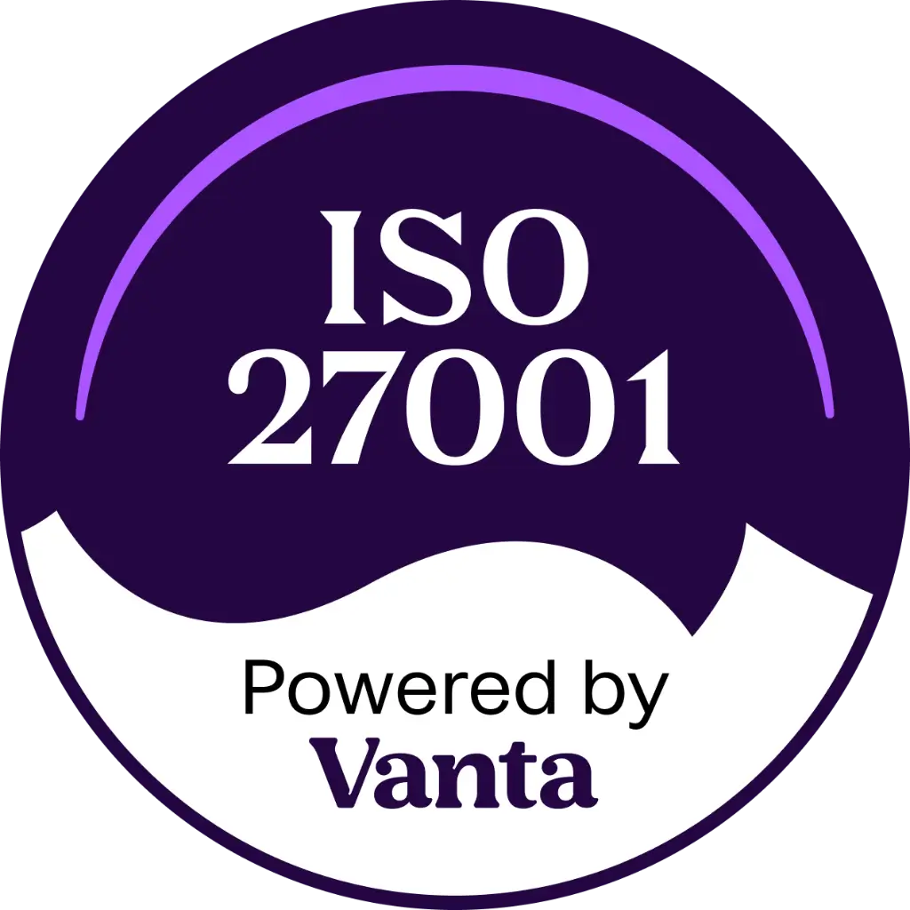 ISO 27001 Certified
