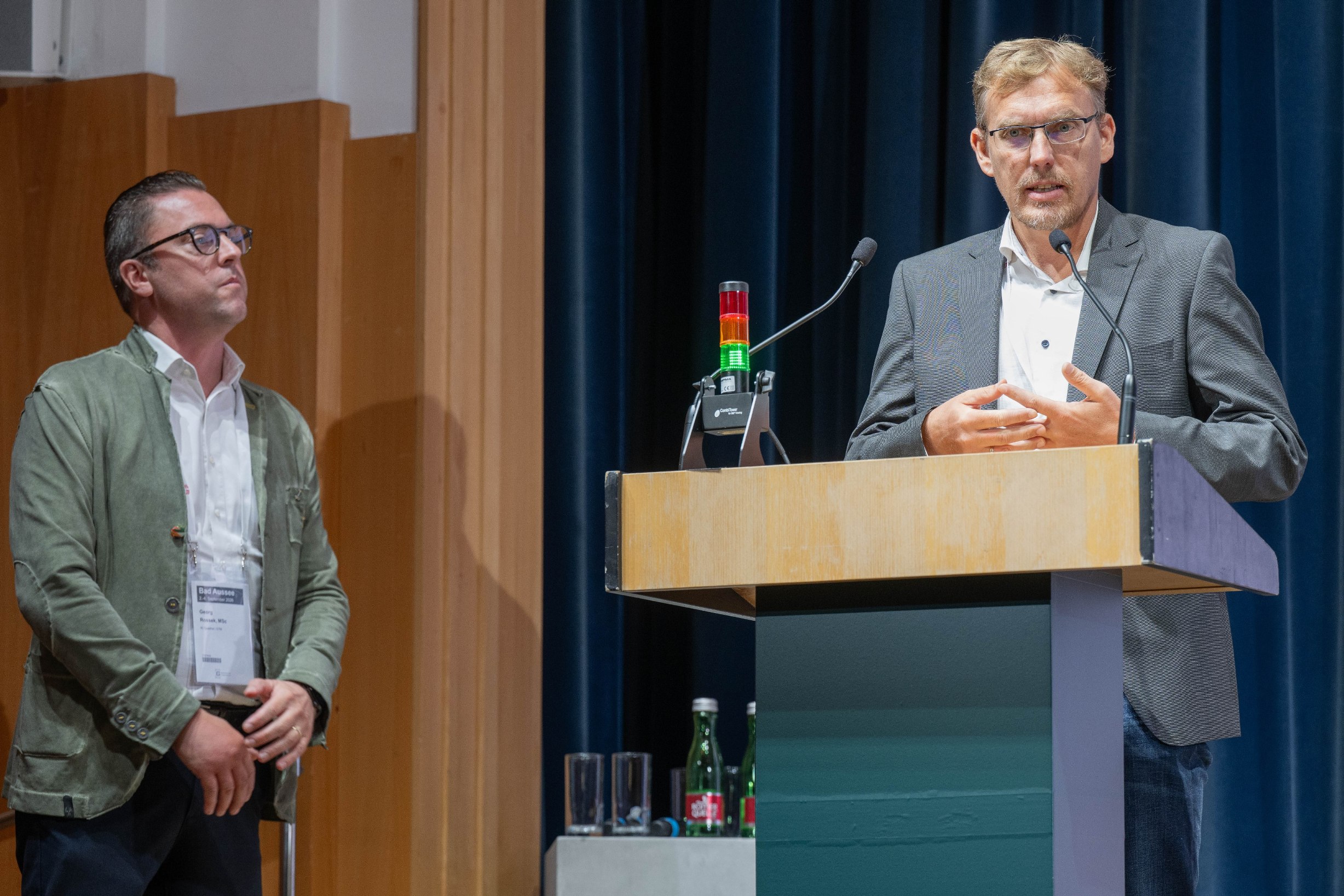 Lucas Sobotka und Georg Rossek beim Bürgermeisterinnen- und Bürgermeistertag 2026